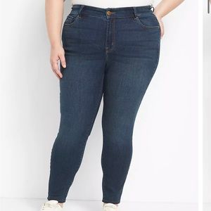 Lane Bryant Skinny Jeans High Rise